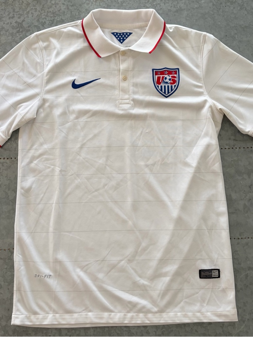 Nike US National Soccer Team Home Jersey, 2014, MEDIUM